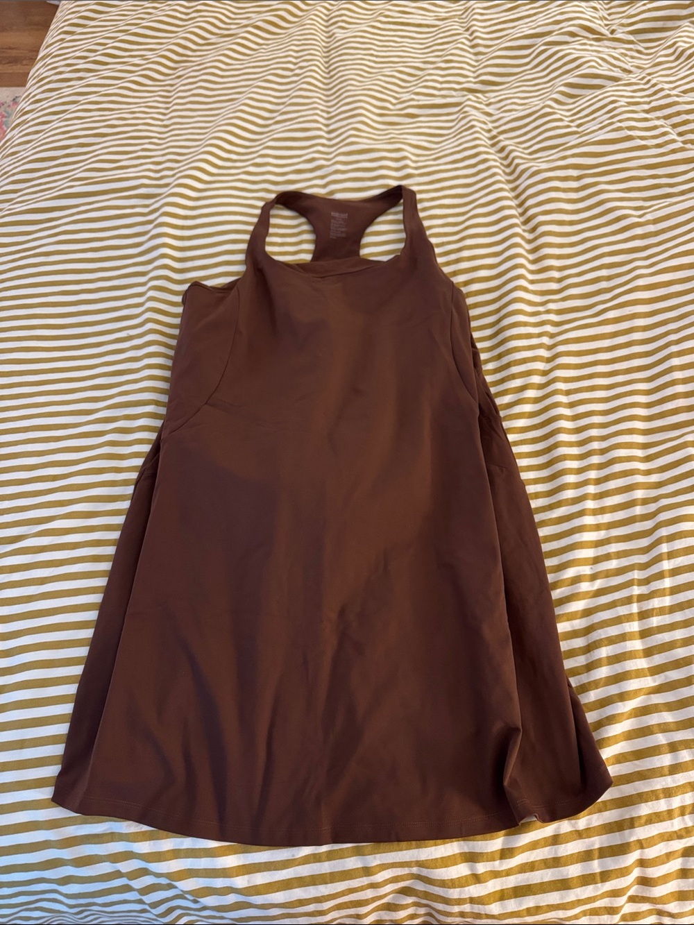 girlfriend collective brown thong bodysuit